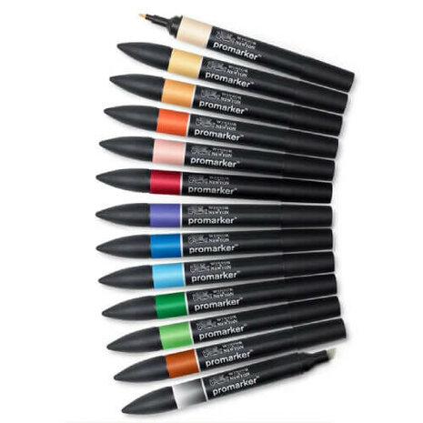 Winsor & Newton Promarker Set Manga Expansion 1 13pcs 2