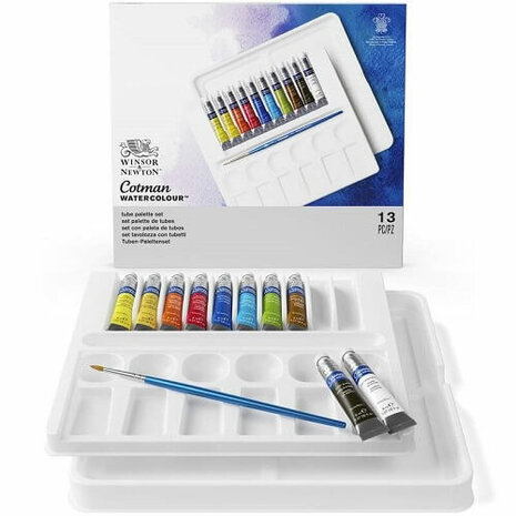 Winsor & Newton Cotman 10 Tubes Collection Set 10x8ml 2