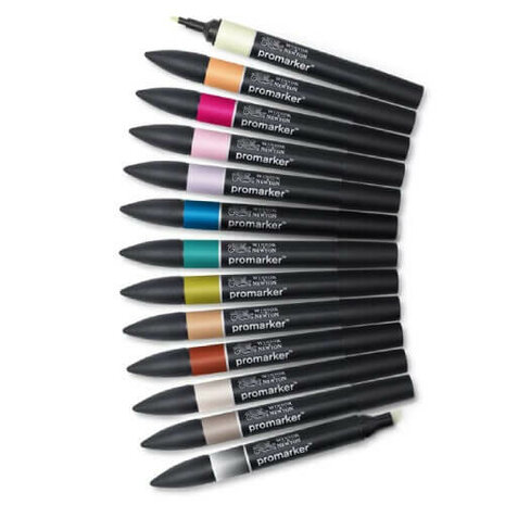 Winsor & Newton Promarker Set Manga Romance 13pcs 2