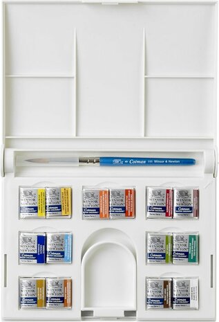 Winsor & Newton Cotman The Compact Aquarelset 14 napjes 3
